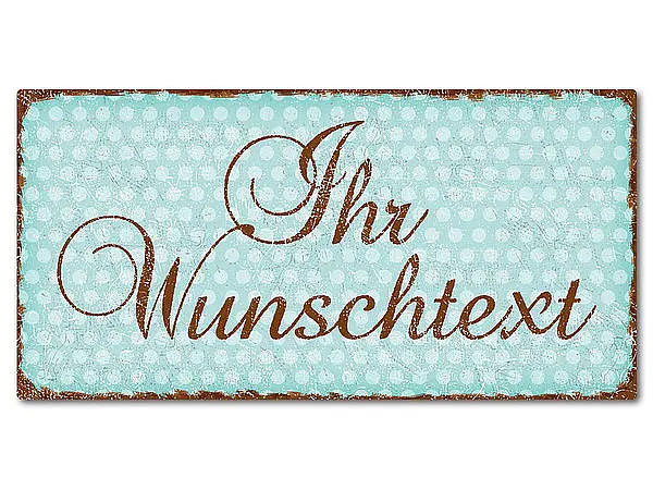 Bild von dekoschild im retro look mit pjpg | fotogeschenkideende 🎀 Geschenke mit eigenem Foto Motiv o Text