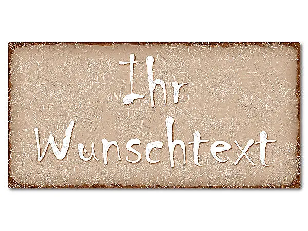 Bild von blechschild im vintage look mijpg | fotogeschenkideende 🎀 Geschenke mit eigenem Foto Motiv o Text