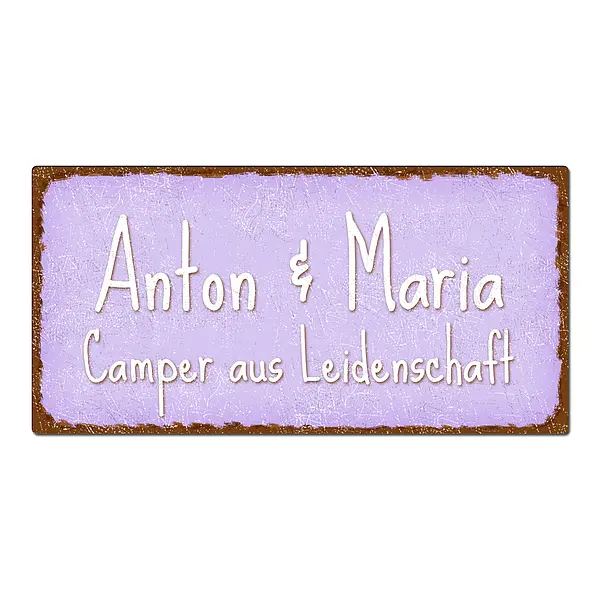 Bild von blechschild im vintage look mijpg | fotogeschenkideende 🎀 Geschenke mit eigenem Foto Motiv o Text