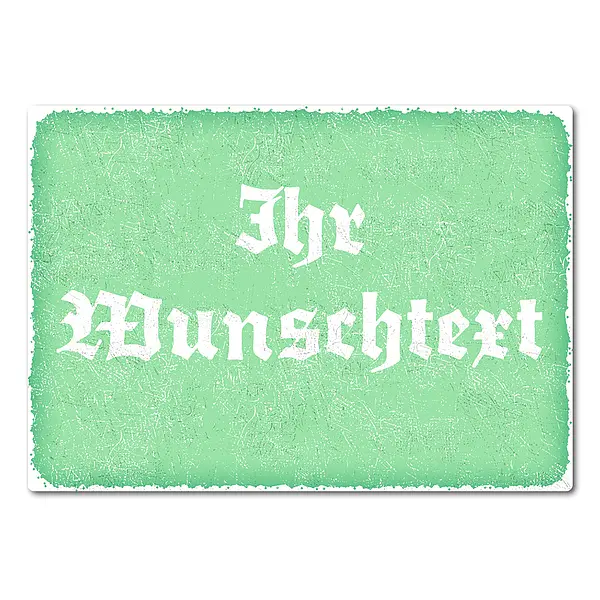 Bild von bedrucktes retroschild mit wunjpg | fotogeschenkideende 🎀 Geschenke mit eigenem Foto Motiv o Text