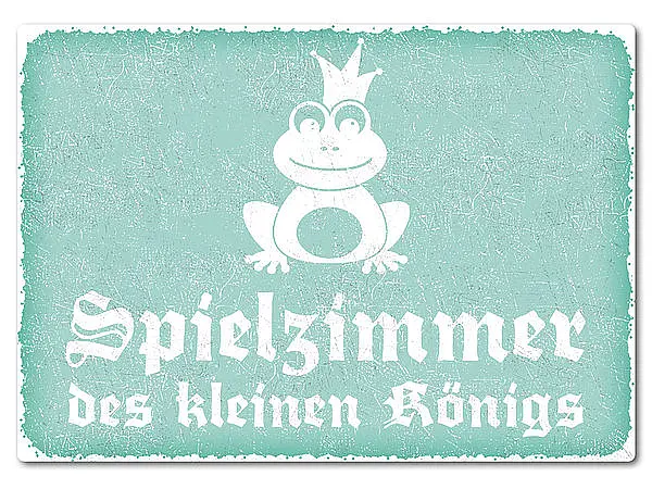 Bild von bedrucktes retroschild mit wunjpg | fotogeschenkideende 🎀 Geschenke mit eigenem Foto Motiv o Text