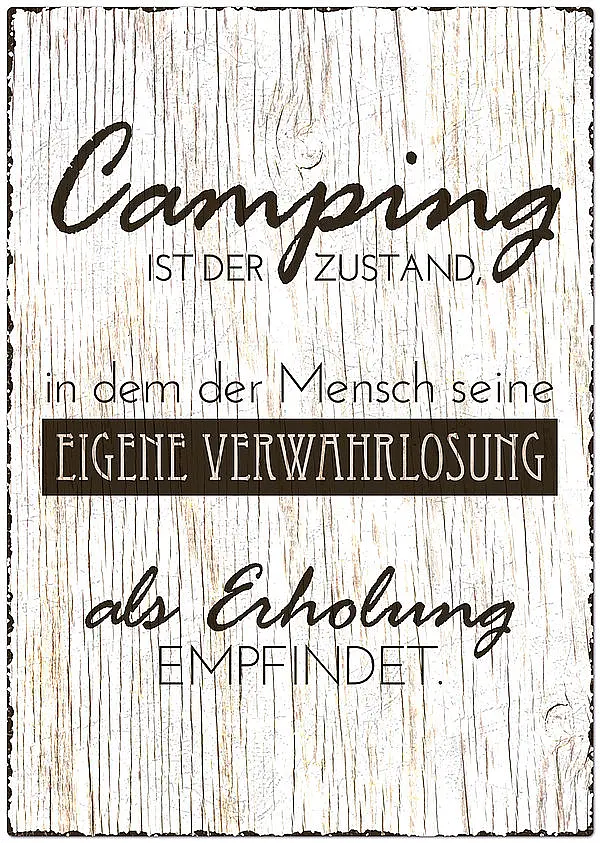 Bild von blechschild groesse a campijpg | fotogeschenkideende 🎀 Geschenke mit eigenem Foto Motiv o Text