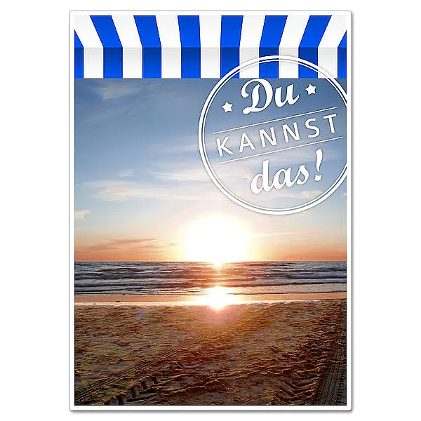 Bild von schild mit spruch du kannst djpg | fotogeschenkideende 🎀 Geschenke mit eigenem Foto Motiv o Text