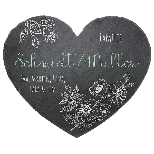 Bild von tuerschild in herzform aus schjpg | fotogeschenkideende 🎀 Geschenke mit eigenem Foto Motiv o Text