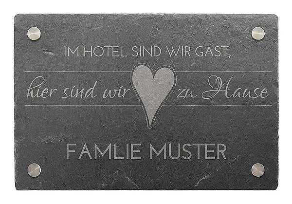 Bild von tuerschild aus schiefer xjpg | fotogeschenkideende 🎀 Geschenke mit eigenem Foto Motiv o Text