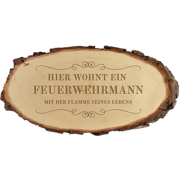 Bild von tuerschild aus holz fuer feuerjpg | fotogeschenkideende 🎀 Geschenke mit eigenem Foto Motiv o Text