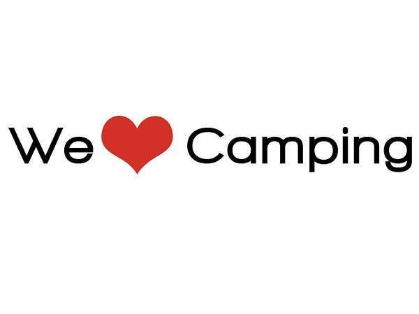 Bild von aufkleber we love campingjpg | fotogeschenkideende 🎀 Geschenke mit eigenem Foto Motiv o Text