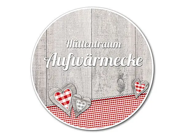 Bild von dekoschild huettentraum aufwaejpg | fotogeschenkideende 🎀 Geschenke mit eigenem Foto Motiv o Text