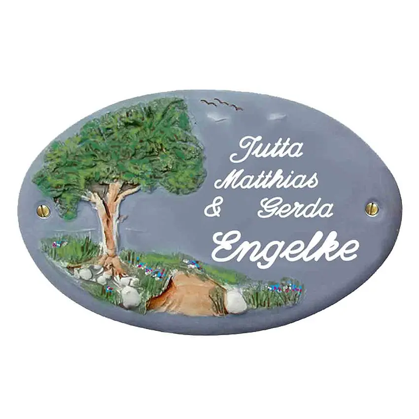 Bild von keramik tuerschild klassik ajpg | fotogeschenkideende 🎀 Geschenke mit eigenem Foto Motiv o Text