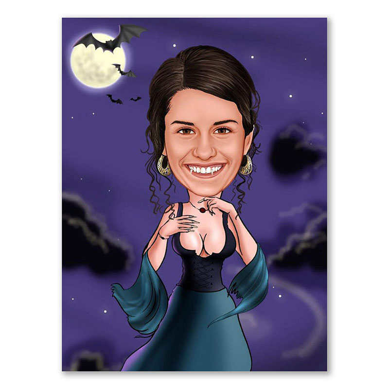 Bild von erstellung karikatur vampirinjpg | fotogeschenkideende 🎀 Geschenke mit eigenem Foto Motiv o Text