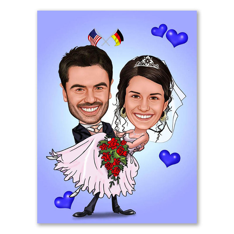 Bild von erstellung karikatur interkultjpg | fotogeschenkideende 🎀 Geschenke mit eigenem Foto Motiv o Text