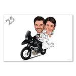 Bild von erstellung karikatur biker hocjpg | fotogeschenkideende 🎀 Geschenke mit eigenem Foto Motiv o Text