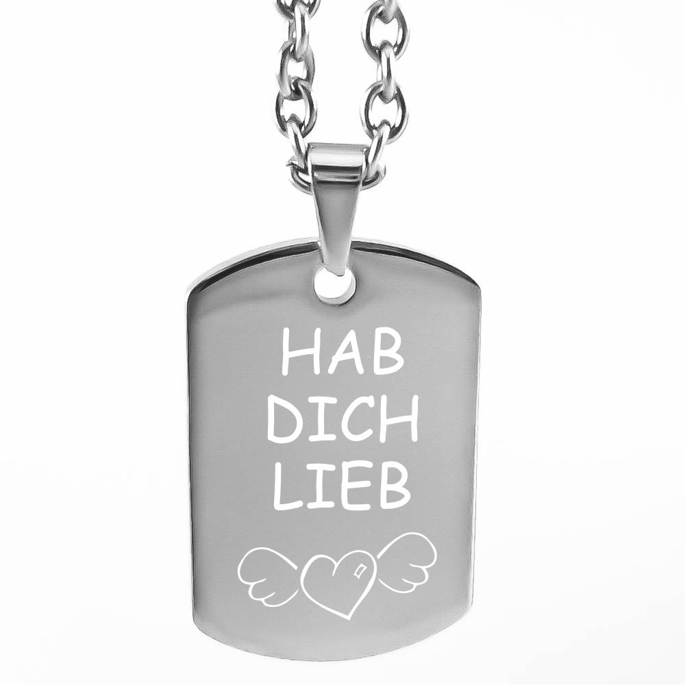 Bild von anhaenger mit gravur dogtag bljpg | fotogeschenkideende 🎀 Geschenke mit eigenem Foto Motiv o Text