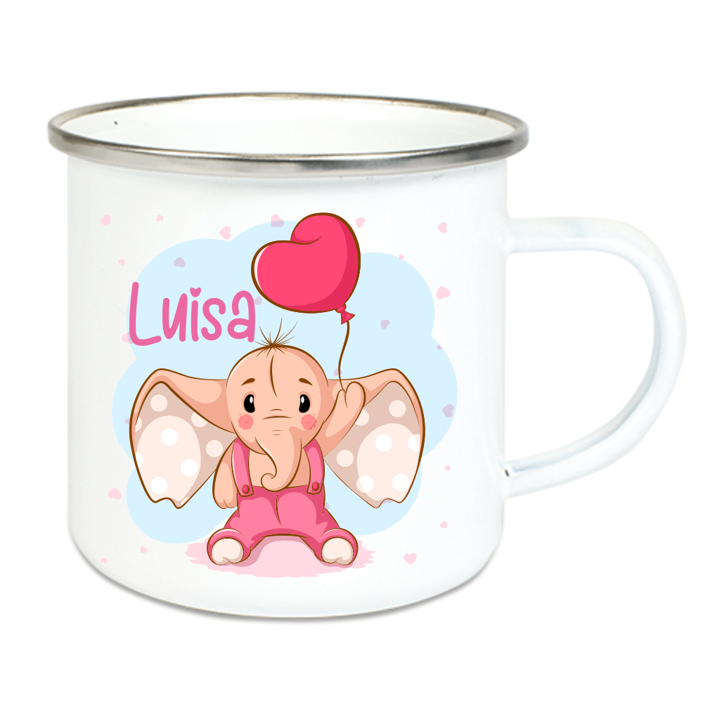 Bild von emaille tasse kinder mit deinepng | fotogeschenkideende 🎀 Geschenke mit eigenem Foto Motiv o Text