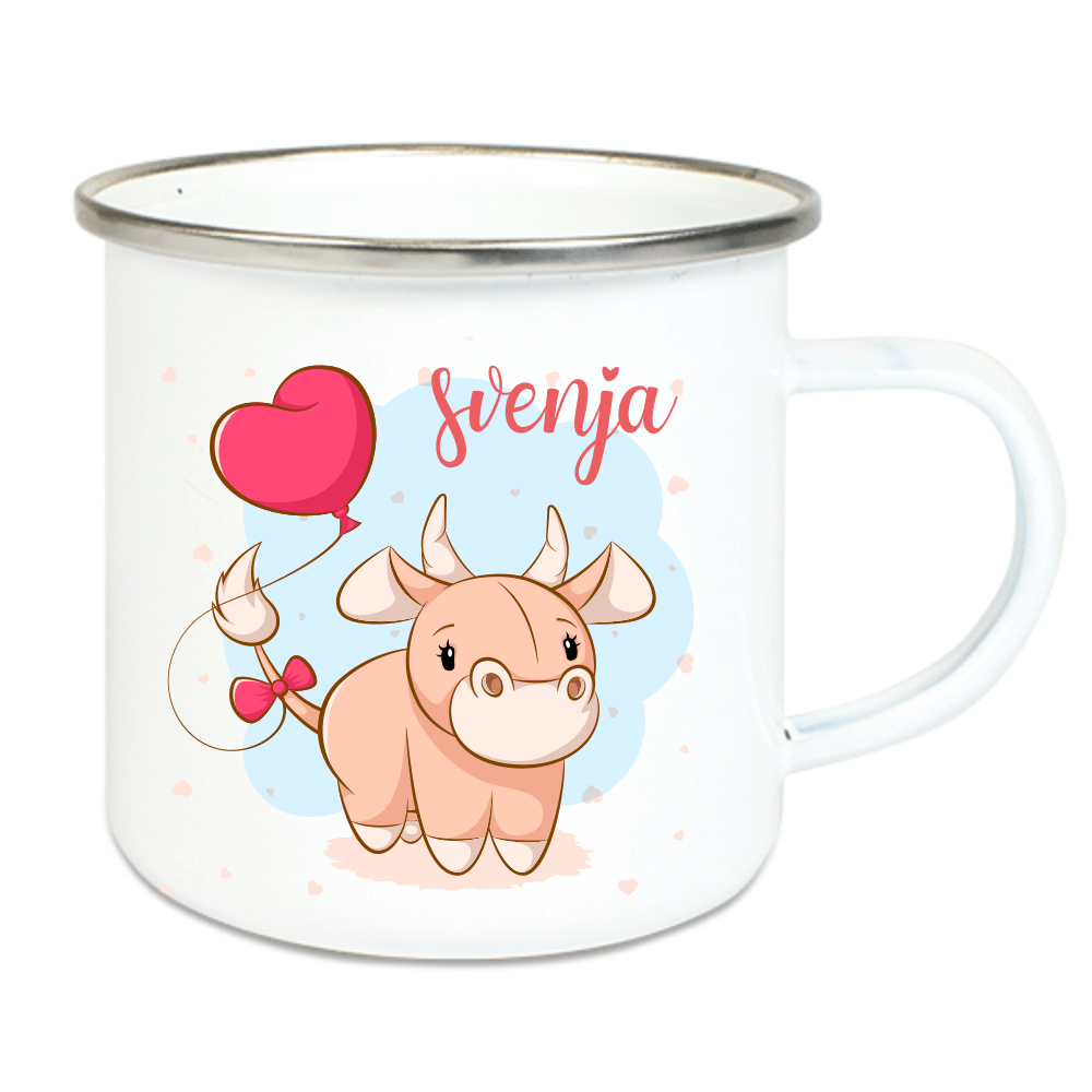 Bild von emaille tasse kinder mit deinepng | fotogeschenkideende 🎀 Geschenke mit eigenem Foto Motiv o Text