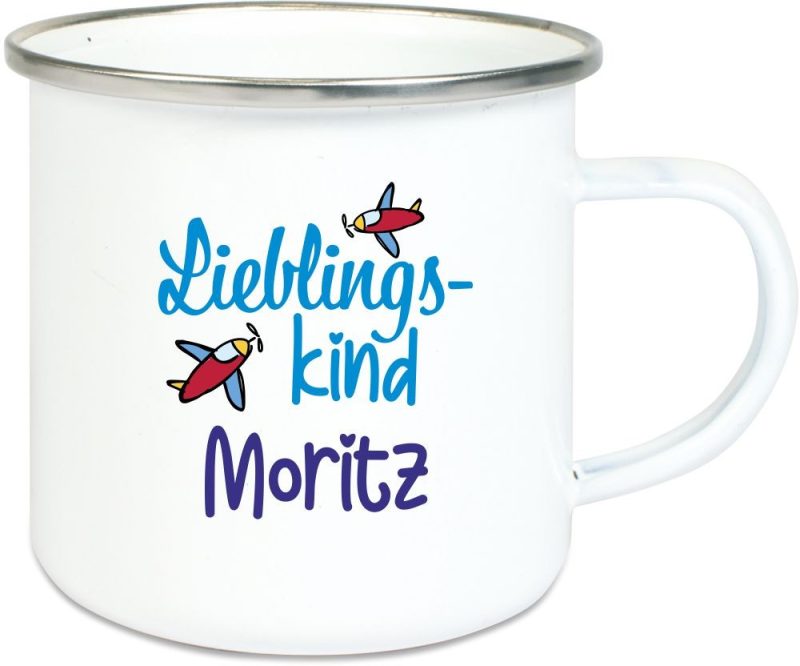 Bild von emaille tasse fuer jungen liejpg | fotogeschenkideende 🎀 Geschenke mit eigenem Foto Motiv o Text