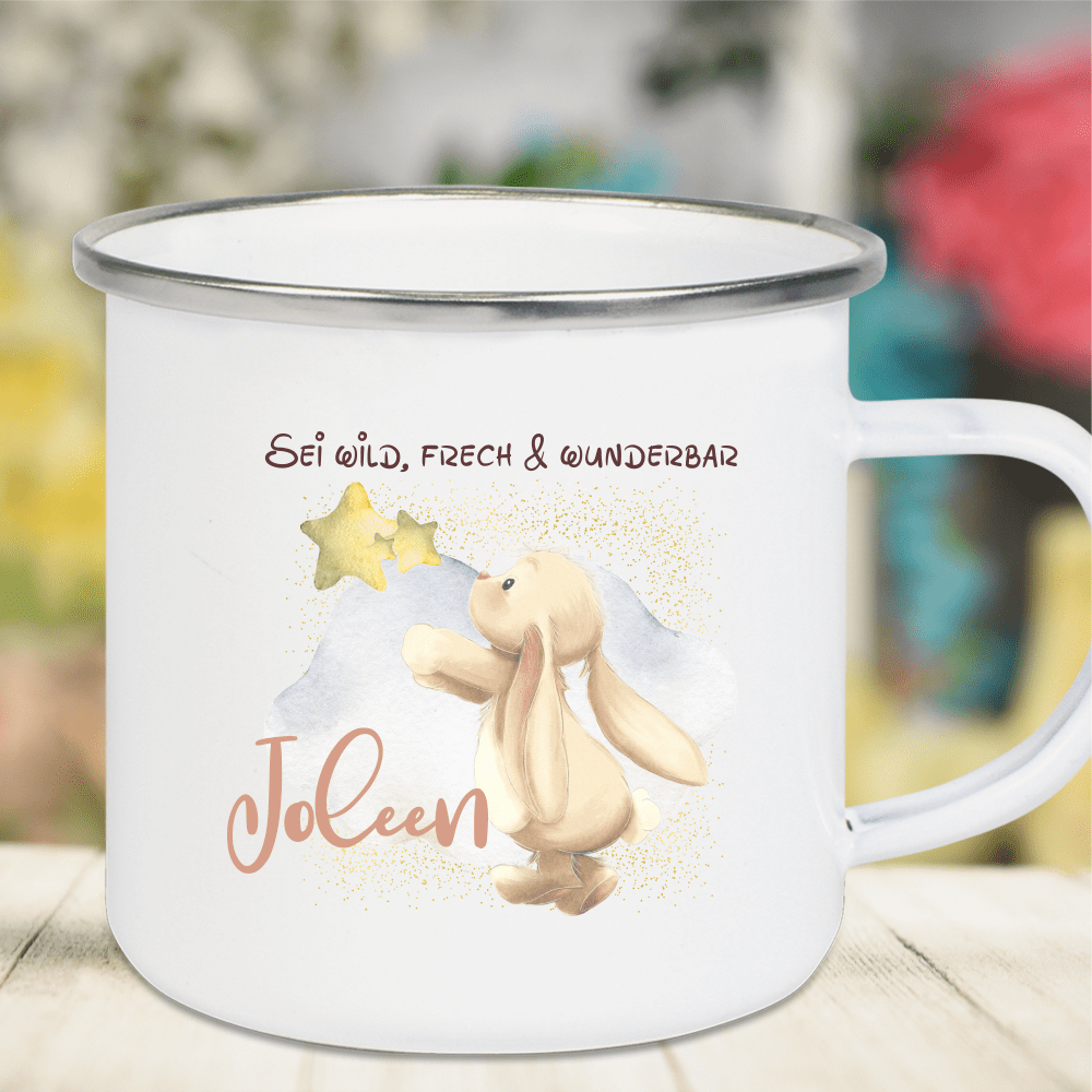 Bild von emaille tasse kinder mit deinepng | fotogeschenkideende 🎀 Geschenke mit eigenem Foto Motiv o Text