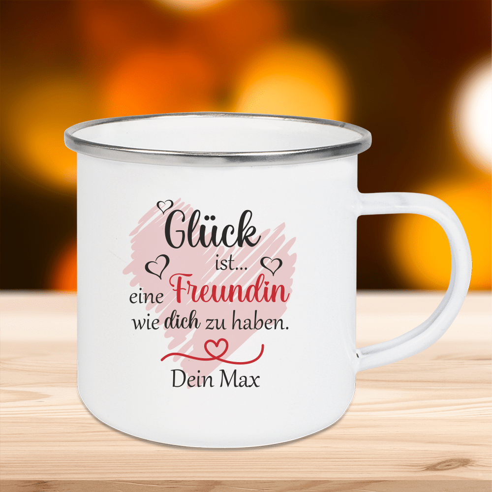 Bild von personalisierte tasse emaillepng | fotogeschenkideende 🎀 Geschenke mit eigenem Foto Motiv o Text