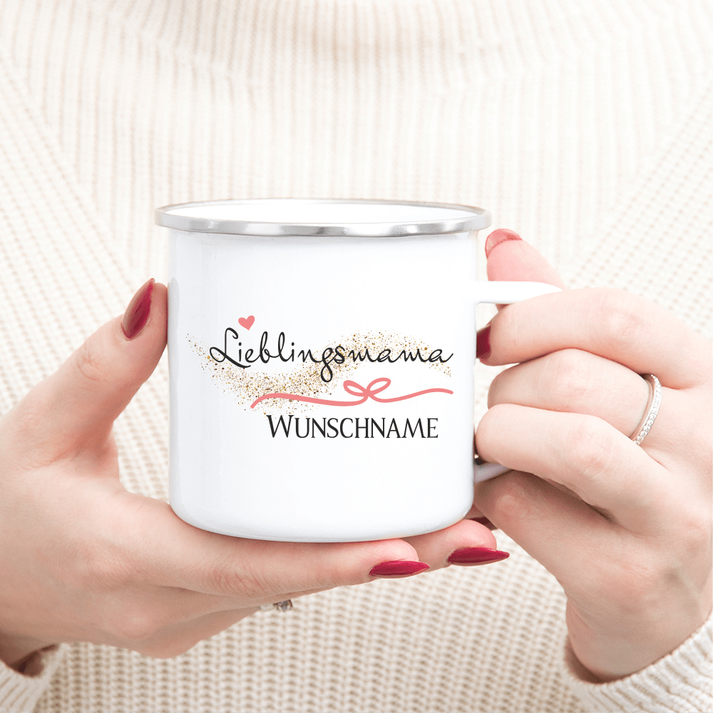 Bild von personalisierte tasse emaillepng | fotogeschenkideende 🎀 Geschenke mit eigenem Foto Motiv o Text