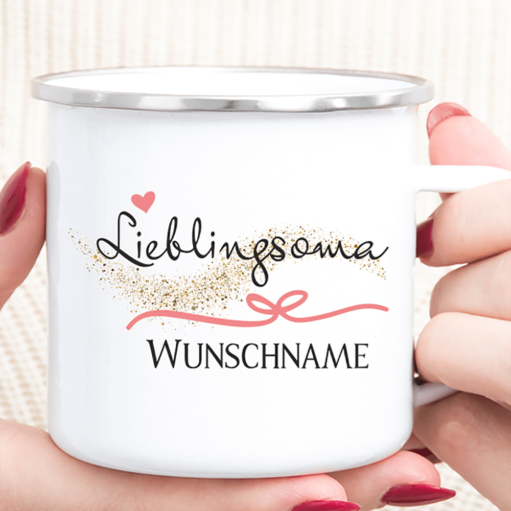 Bild von personalisierte tasse emaillepng | fotogeschenkideende 🎀 Geschenke mit eigenem Foto Motiv o Text