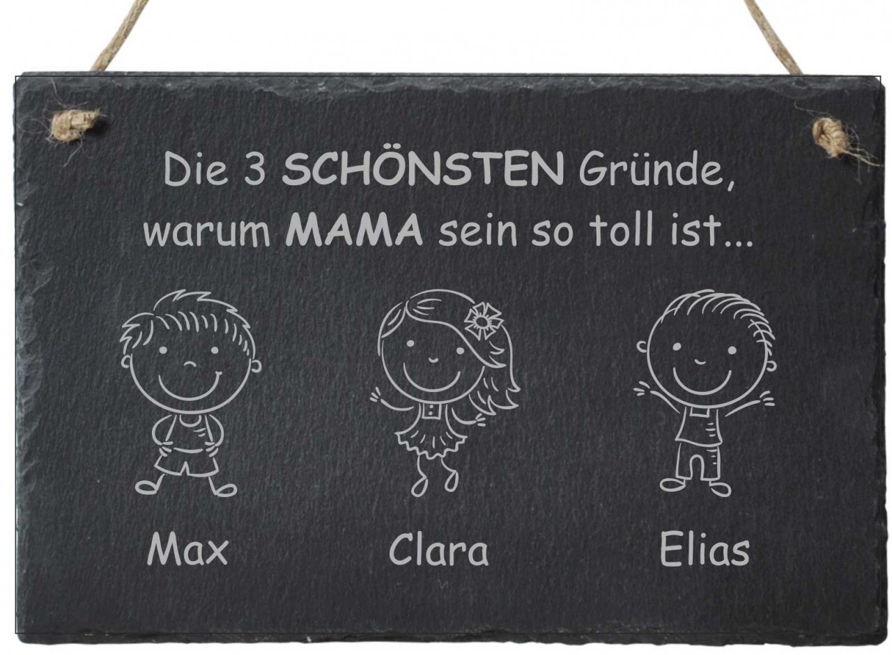 Bild von dekoschild aus schiefer diejpg | fotogeschenkideende 🎀 Geschenke mit eigenem Foto Motiv o Text