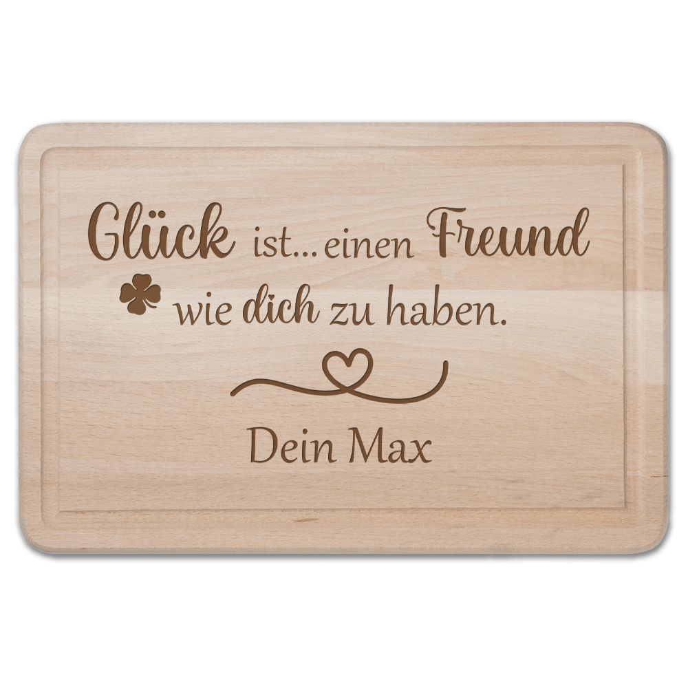 Bild von schneidebrett glueck ist einenpng | fotogeschenkideende 🎀 Geschenke mit eigenem Foto Motiv o Text