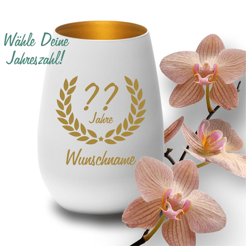 Bild von windlicht mit gravur weiss golpng | fotogeschenkideende 🎀 Geschenke mit eigenem Foto Motiv o Text