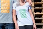 Bild von frauen t shirt weiss rueckseitjpg | fotogeschenkideende 🎀 Geschenke mit eigenem Foto Motiv o Text