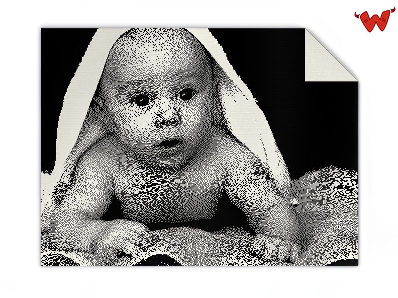 Bild von baby wolldecke mit fotojpg | fotogeschenkideende 🎀 Geschenke mit eigenem Foto Motiv o Text