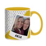 Bild von tasse mit foto gelbjpg | fotogeschenkideende 🎀 Geschenke mit eigenem Foto Motiv o Text