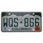 Bild von us nummernschild colorado orjpg | fotogeschenkideende 🎀 Geschenke mit eigenem Foto Motiv o Text