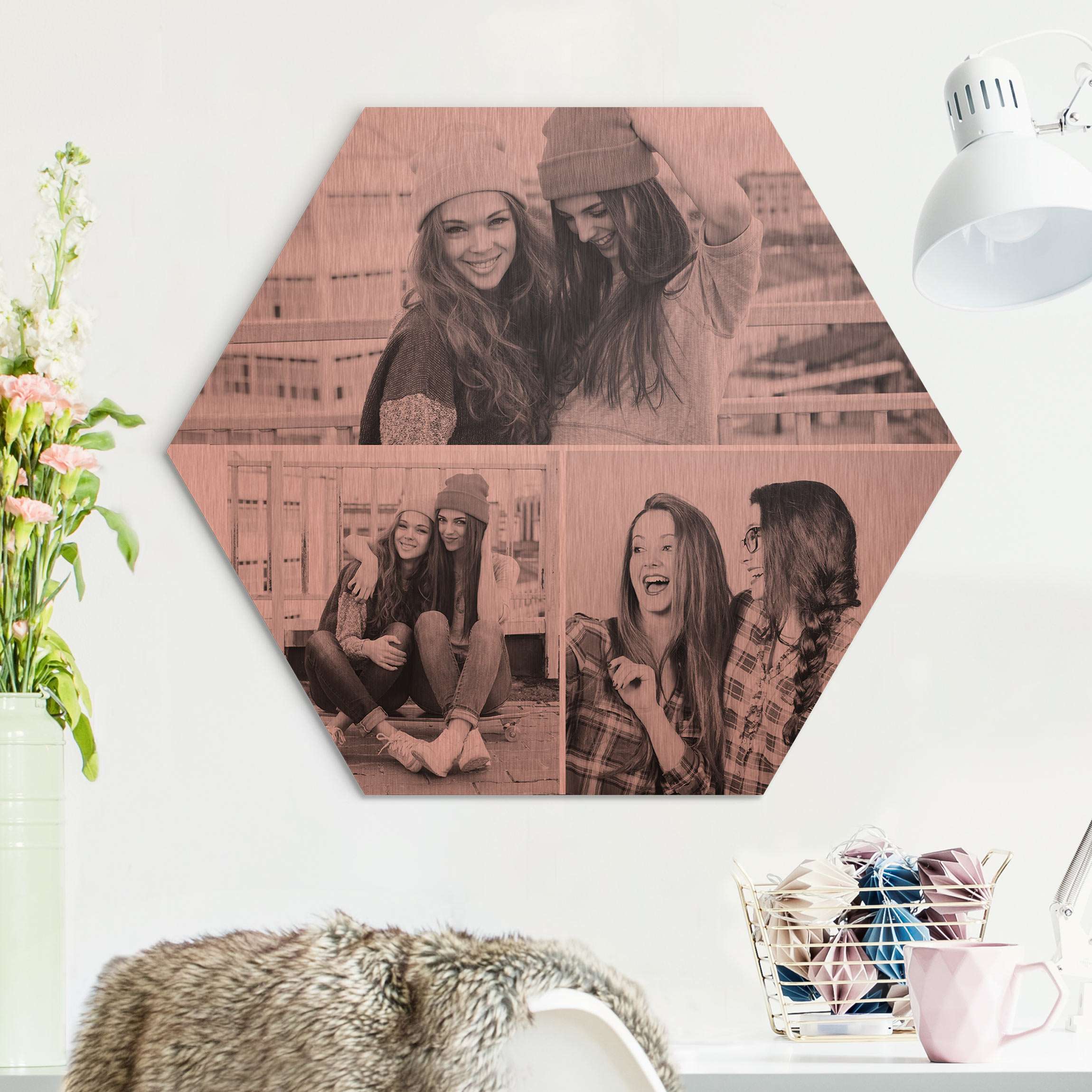 Bild von hexagon bild alu dibond designjpg | fotogeschenkideende 🎀 Geschenke mit eigenem Foto Motiv o Text