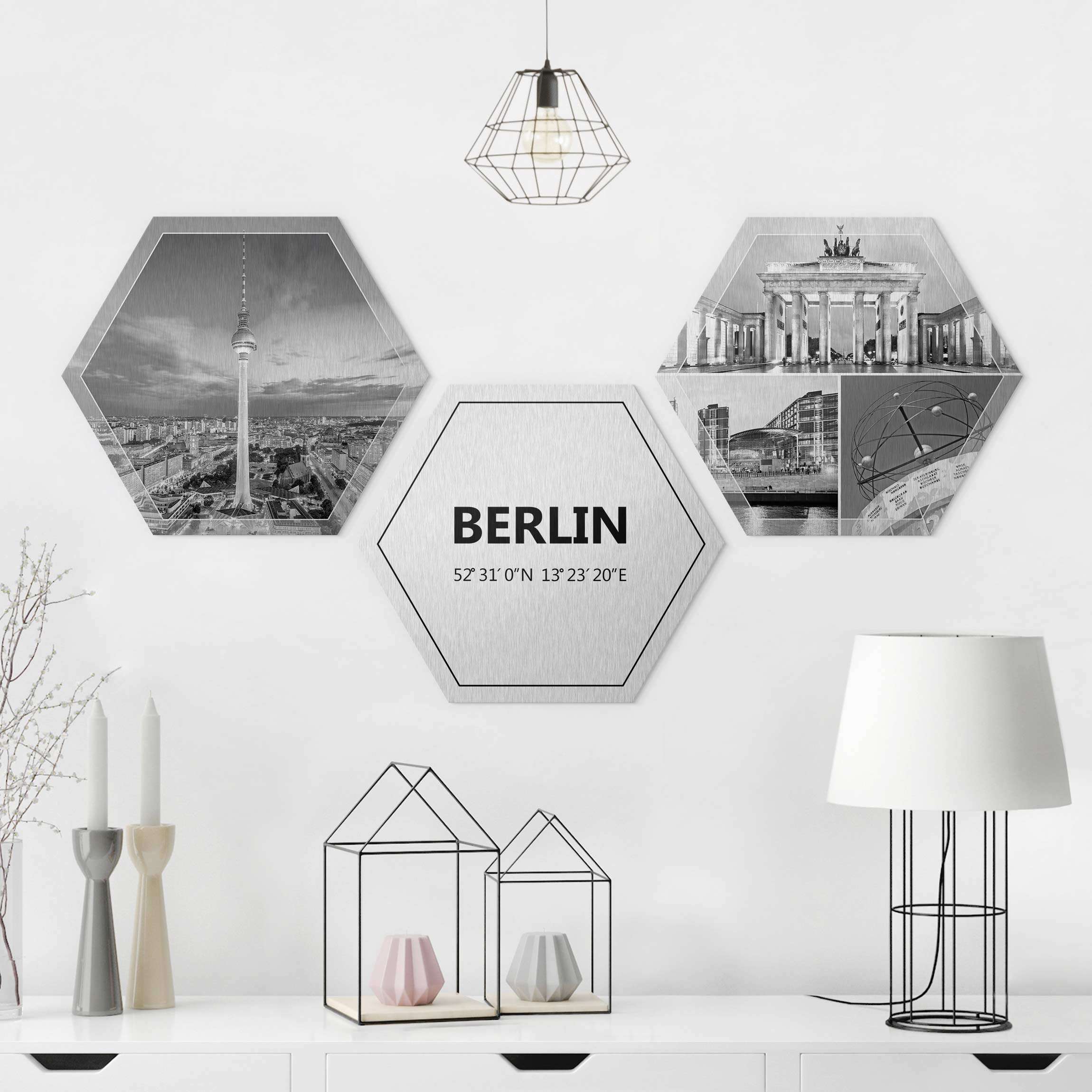 Bild von hexagon bild alu dibond designjpg | fotogeschenkideende 🎀 Geschenke mit eigenem Foto Motiv o Text