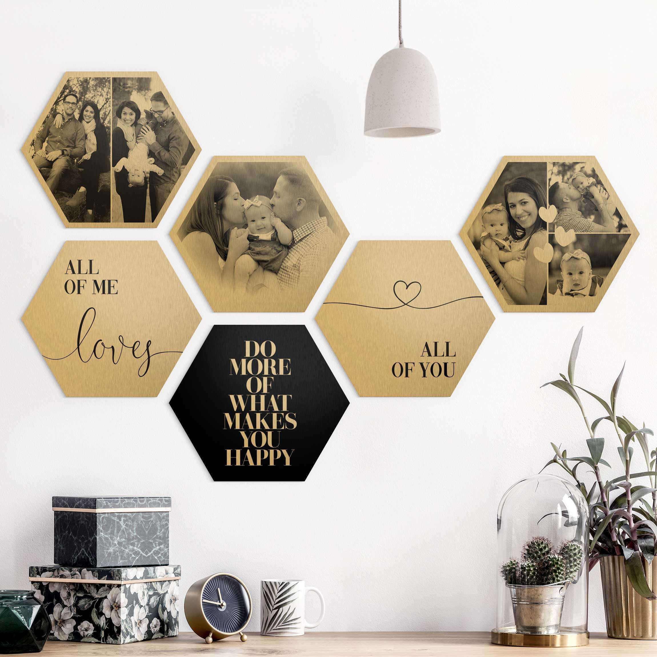 Bild von hexagon bild alu dibond designjpg | fotogeschenkideende 🎀 Geschenke mit eigenem Foto Motiv o Text