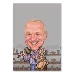 Bild von   erstellung karikatur handwerkejpg | fotogeschenkideende 🎀 Geschenke mit eigenem Foto Motiv o Text