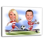 Bild von erstellung karikatur fussballjpg | fotogeschenkideende 🎀 Geschenke mit eigenem Foto Motiv o Text