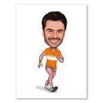 Bild von erstellung karikatur jogger majpg | fotogeschenkideende 🎀 Geschenke mit eigenem Foto Motiv o Text