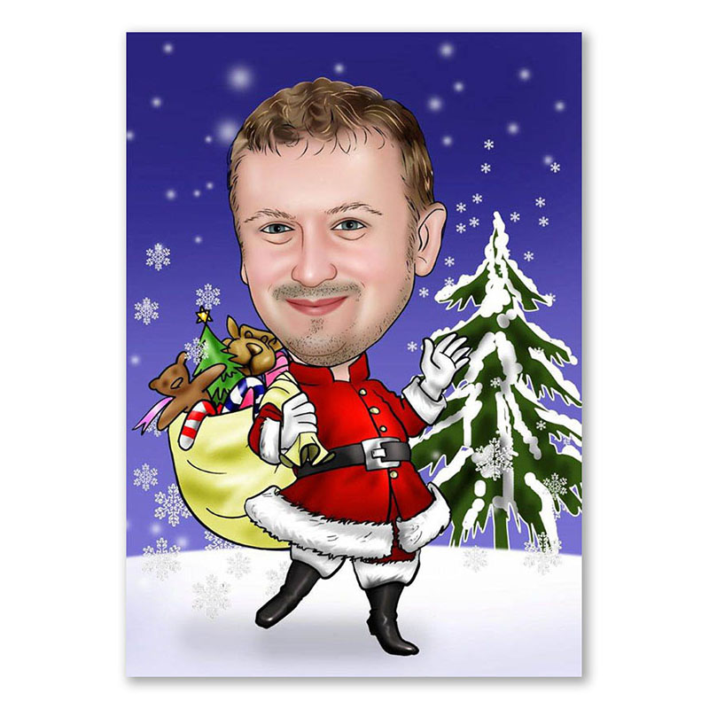 Bild von erstellung karikatur weihnachtjpg | fotogeschenkideende 🎀 Geschenke mit eigenem Foto Motiv o Text