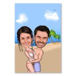 Bild von erstellung karikatur love youjpg | fotogeschenkideende 🎀 Geschenke mit eigenem Foto Motiv o Text