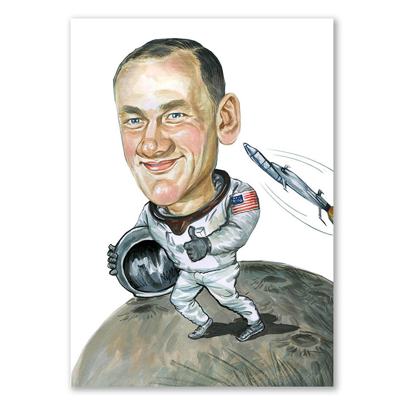 Bild von erstellung karikatur astronautjpg | fotogeschenkideende 🎀 Geschenke mit eigenem Foto Motiv o Text