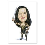 Bild von erstellung karikatur gladiatorjpg | fotogeschenkideende 🎀 Geschenke mit eigenem Foto Motiv o Text