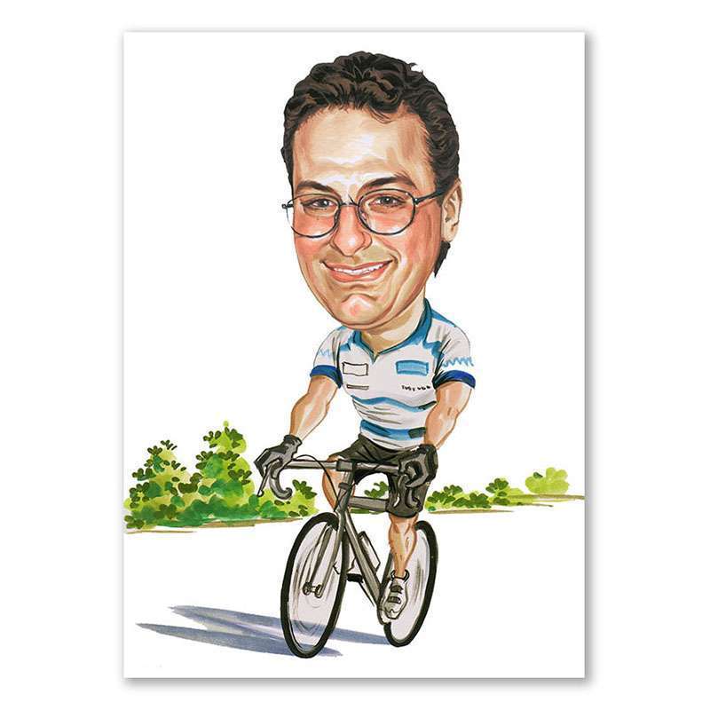 Bild von erstellung karikatur sportlichjpg | fotogeschenkideende 🎀 Geschenke mit eigenem Foto Motiv o Text