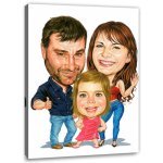 Bild von erstellung karikatur familiejpg | fotogeschenkideende 🎀 Geschenke mit eigenem Foto Motiv o Text