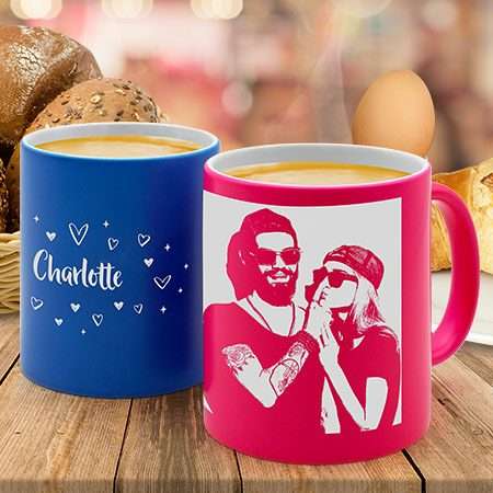 Bild von neon tasse mit gravur mljpg | fotogeschenkideende 🎀 Geschenke mit eigenem Foto Motiv o Text