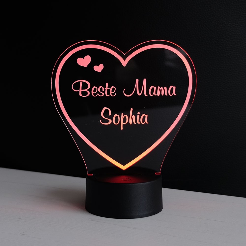 Bild von herz led deko licht fuer mamajpg | fotogeschenkideende 🎀 Geschenke mit eigenem Foto Motiv o Text