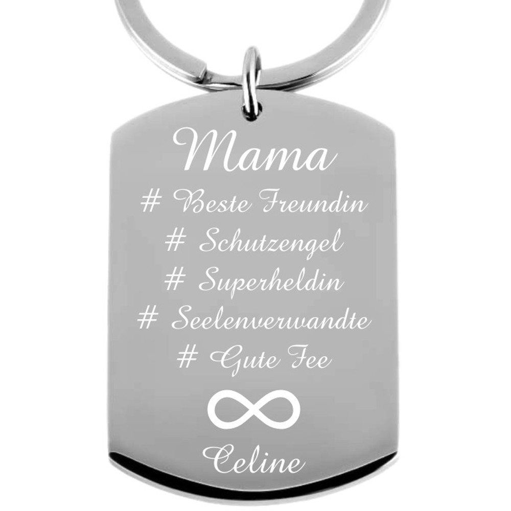 Bild von edelstahl schluesselanhaengerjpg | fotogeschenkideende 🎀 Geschenke mit eigenem Foto Motiv o Text