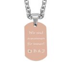 Bild von anhaenger mit gravur dog tag zjpg | fotogeschenkideende 🎀 Geschenke mit eigenem Foto Motiv o Text