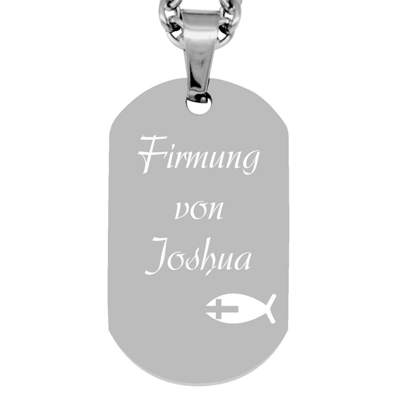 Bild von anhaenger dogtag fisch siljpg | fotogeschenkideende 🎀 Geschenke mit eigenem Foto Motiv o Text