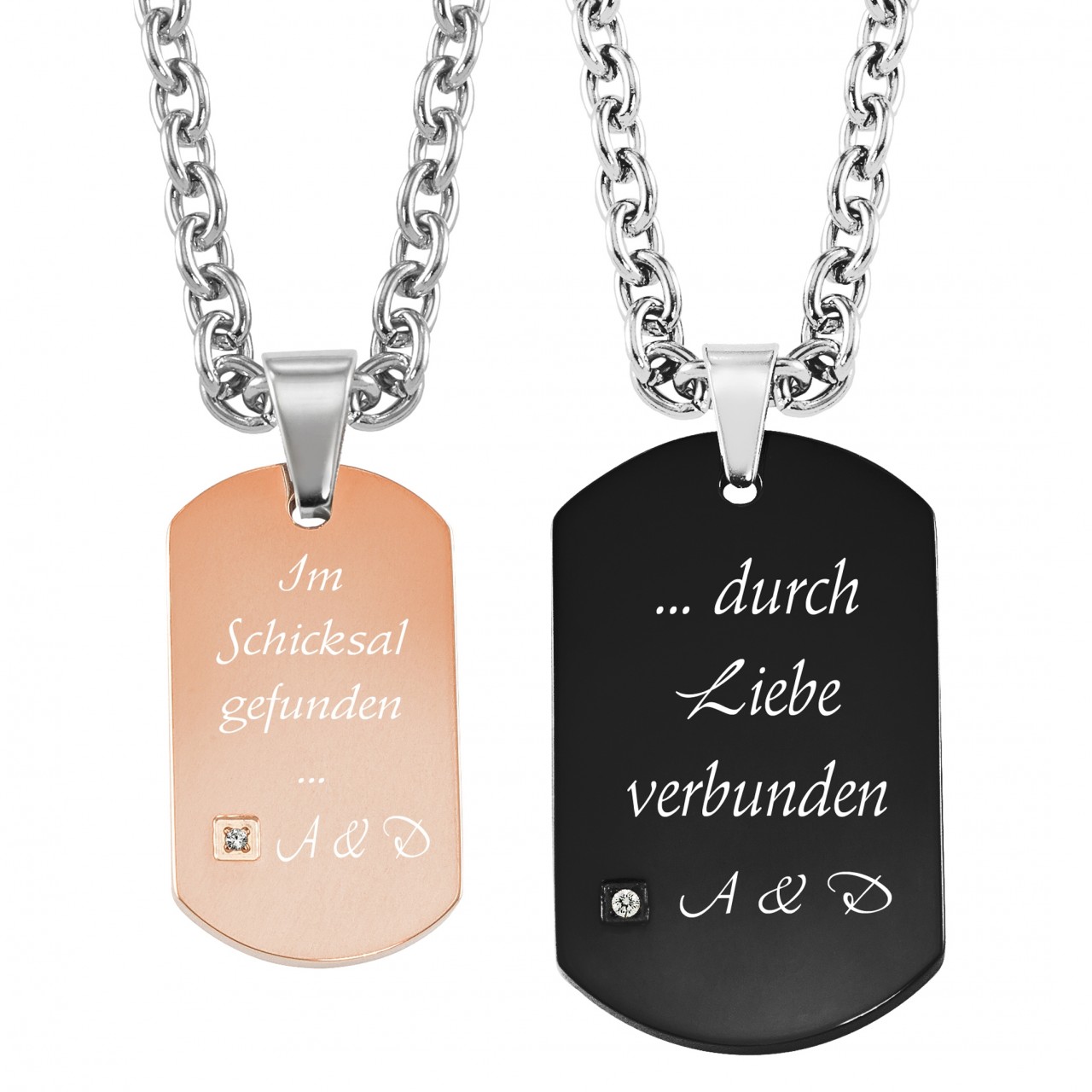 Bild von   partner anhaenger mit gravur djpg | fotogeschenkideende 🎀 Geschenke mit eigenem Foto Motiv o Text