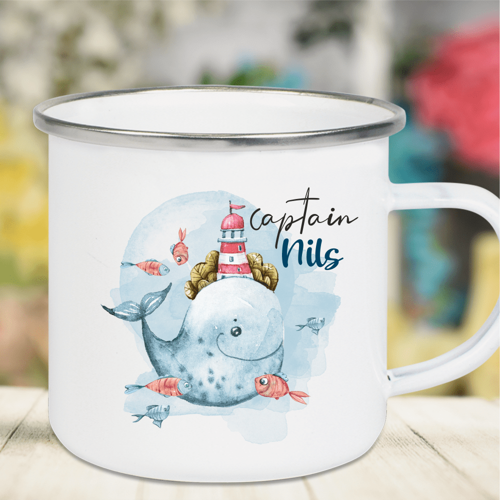 Bild von emaille tasse kinder mit deinepng | fotogeschenkideende 🎀 Geschenke mit eigenem Foto Motiv o Text